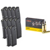 Bulk Brownells X-Tac With Pmags FMJ Ammo