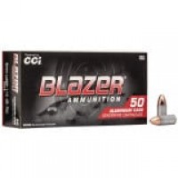 CCI Blazer Aluminum Luger FMJ Ammo