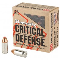 Hornady FTX Critical Defense HP Ammo