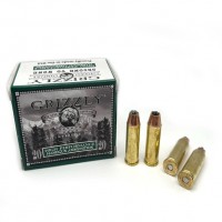 Grizzly Long Brass JHP Ammo
