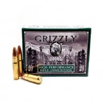 Grizzly Spitzer Subsonic Brass FMJ Ammo