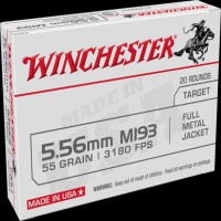 Winchester M193 WM193K FMJ Ammo