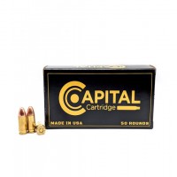 Capital Cartridge Brass FMJ Ammo