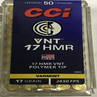 CCI VNT Varmint Polymer Tip Brass M-ID Ammo