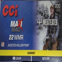 MagWMR CCI Maxi-Mag Meateater Brass M-ID JHP Ammo