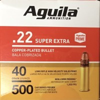Bulk Aguila CP Solid Point Standard High Velocity FOUR FULL M-ID Ammo
