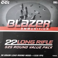 Bulk Blazer Lead Brass M-ID RN Ammo