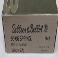 Sprg Sellier & Bellot Tactical Brass M-ID FMJ Ammo