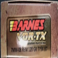 Barnes Vor-TX TTSX Boat Tail Brass M-ID BT Ammo