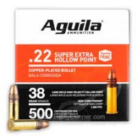 Bulk SPRING SALE Aguila Super Extra High Velocity CP IN STOCK NOW HP Ammo