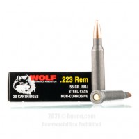 Bulk Wolf FMJ Ammo