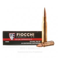 Fiocchi FMJ Ammo
