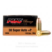 Bulk PMC Bronze FMJ +P Ammo