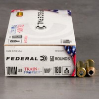 Federal Train Rotect JHP +P Ammo