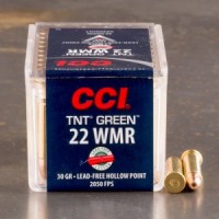 CCI Green HP TNT Ammo
