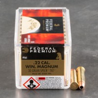 22 WMR Ammo - Bulk Federal Varmint & Predator JHP Ammo TNT Bulk Federal Varmint & Predator JHP TNT Ammo