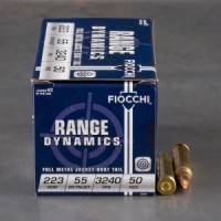 Bulk Fiocchi FMJBT Ammo