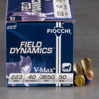 Fiocchi V-Max Polymer Tip Ammo