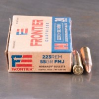 Bulk Hornady Frontier FMJ Ammo