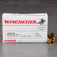 Winchester USA FMJ Ammo