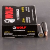 223 Rem Ammo - Bulk WPA Polyformance Ammo FMJ Bulk WPA Polyformance FMJ Ammo
