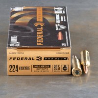 Federal Gold Medal Berger Ammo