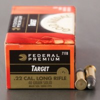 Bulk Federal Gold Medal Target Solid Point Ammo