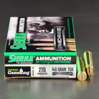 270 Win Ammo - Sierra GameChanger TGK Ammo Sierra GameChanger TGK Ammo