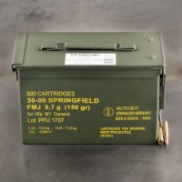 Bulk Prvi Partizan Garand In Can FMJ Ammo