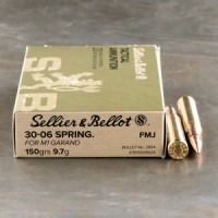 Sellier & Bellot Garand FMJ Ammo