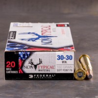 Federal Non-Typical Whitetail SP Flat Nose Ammo