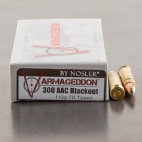 300 AAC Blackout Ammo - Nosler Varmageddon FB Tipped Ammo Nosler Varmageddon FB Tipped Ammo