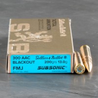 Bulk Sellier & Bellot Subsonic FMJ Ammo