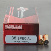 38 Special Ammo - Bulk Black Hills Hollow Base Wadcutter Ammo Bulk Black Hills Hollow Base Wadcutter Ammo