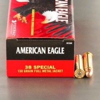 38 Special Ammo - Federal American Eagle Ammo FMJ Federal American Eagle FMJ Ammo