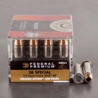 38 Special Ammo - Federal Hydra-Shok Ammo HP Federal Hydra-Shok HP Ammo