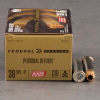 Federal Hydra-Shok Deep JHP +P Ammo