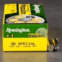 38 Special Ammo - Remington Performance WheelGun Ammo LRN Remington Performance WheelGun LRN Ammo