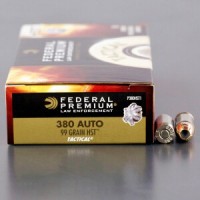 380 Auto Ammo - Bulk Federal Tactical HST Ammo JHP Bulk Federal Tactical HST JHP Ammo