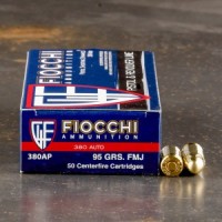 Fiocchi FMJ Ammo