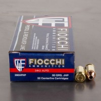 380 Auto Ammo - Fiocchi Ammo HP Fiocchi HP Ammo