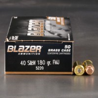 Bulk Blazer Brass FMJ Ammo