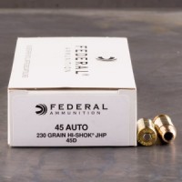 Bulk Federal Classic Personal Defense Hi-Shok JHP Ammo