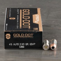 Speer LE Gold Dot JHP Ammo