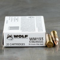 Bulk Wolf Gold FMJ Ammo
