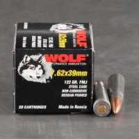 Bulk Wolf FMJ Ammo