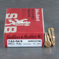 Sellier & Bellot MATCH HPBT Ammo