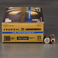 Federal LE Tactical HST HP Ammo