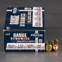 Bulk Fiocchi FMJ Ammo