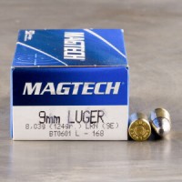 9mm Ammo - Magtech Ammo LRN Magtech LRN Ammo